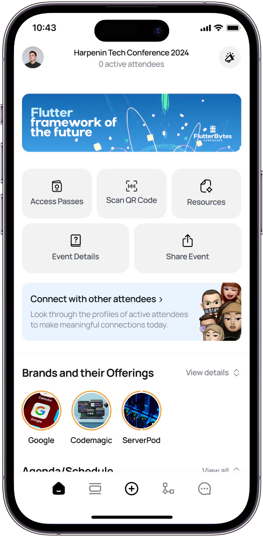 Harpenin App Mockup
